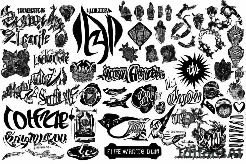 7114 life tattoo idea