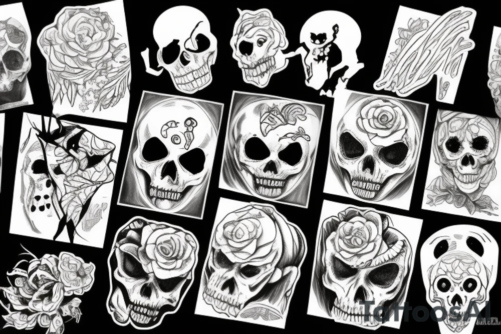 ghoul tattoo idea