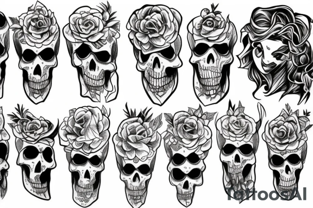 ghost tattoo idea