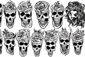 ghost tattoo idea