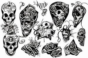 ghost tattoo idea