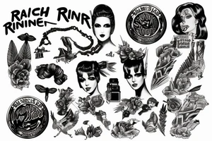 Rachel Blade Runner tattoo idea