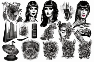 Rachel Blade Runner tattoo idea