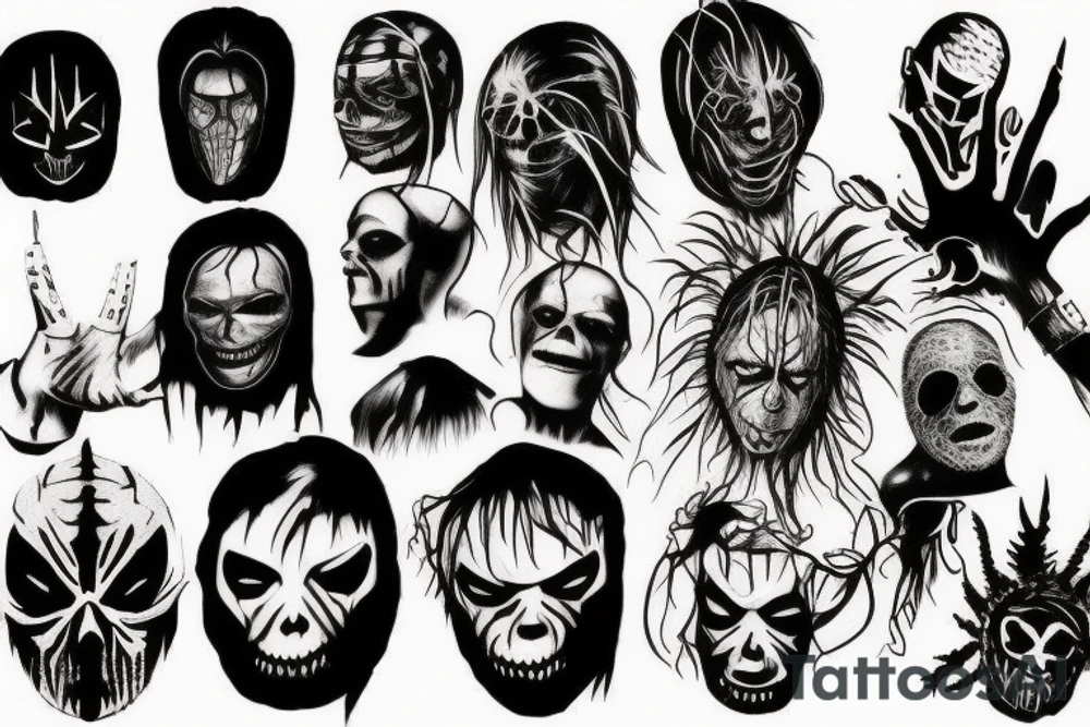 Slipknot logo tattoo idea