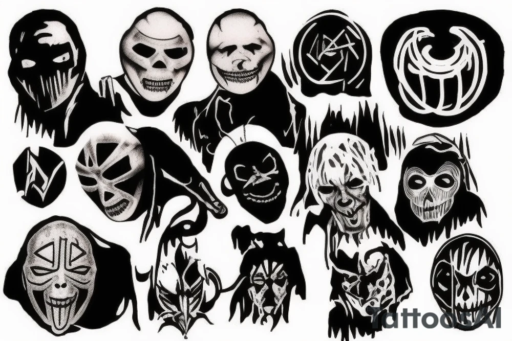 Slipknot logo tattoo idea