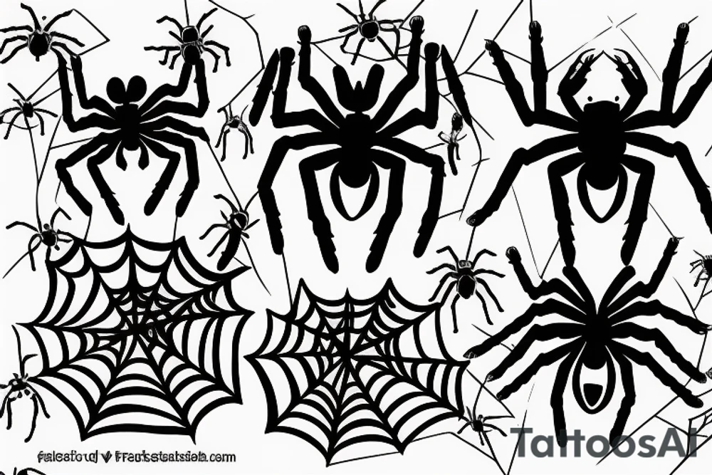 spider tattoo idea