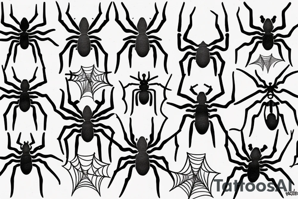 spider tattoo idea