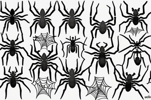 spider tattoo idea