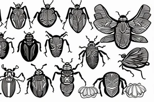 sung beetle scarab tattoo idea