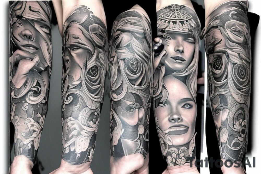 Supreme Being, duality, tattoo idea