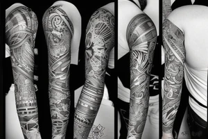 Right Arm sleeve tattoo idea