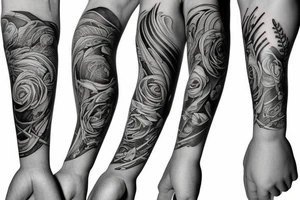 Right Arm sleeve tattoo idea