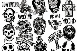 I won't crucify the things you do tattoo idea