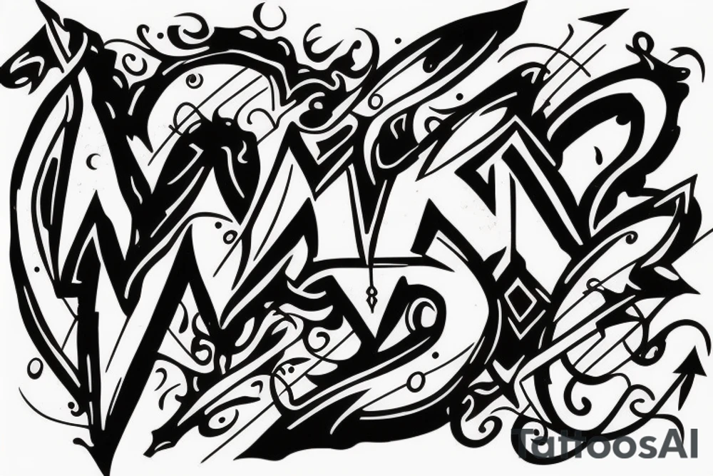 Norris with arrow through it tattoo idea