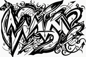 Norris with arrow through it tattoo idea