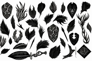 Norris arrow tattoo idea