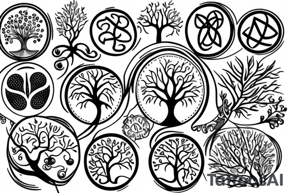 tree of life tattoo idea