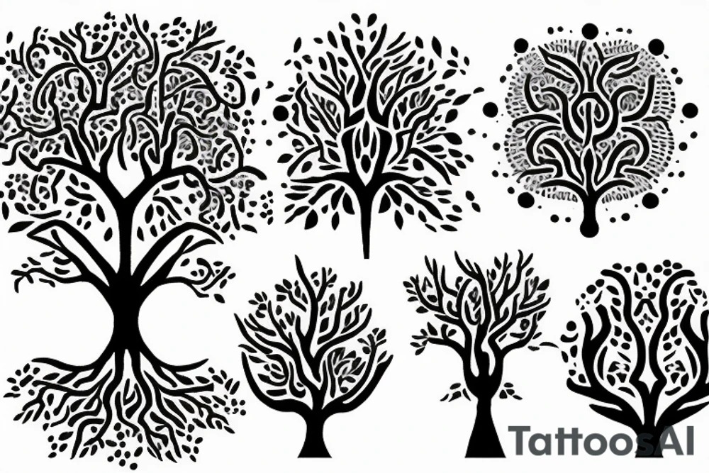 tree of life tattoo idea