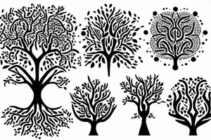 tree of life tattoo idea