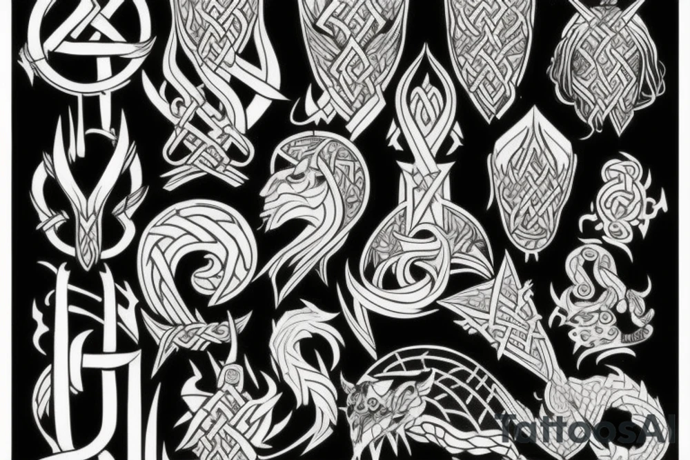 Norse Mythology tattoo idea