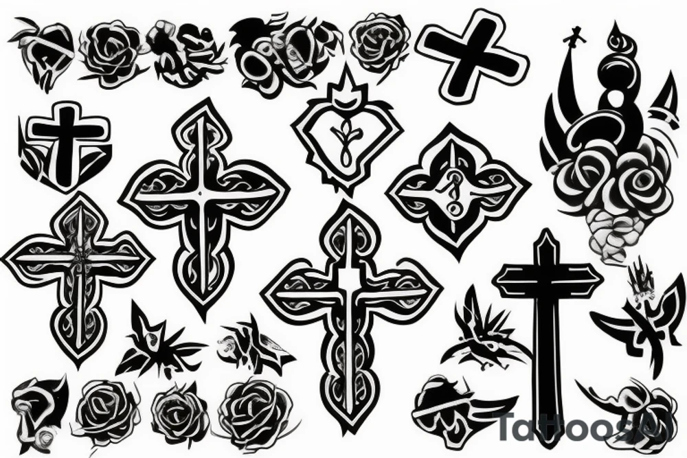 Cross tattoo idea
