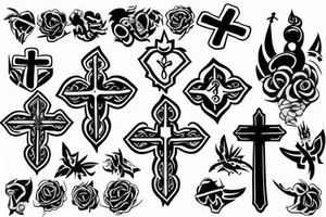 Cross tattoo idea