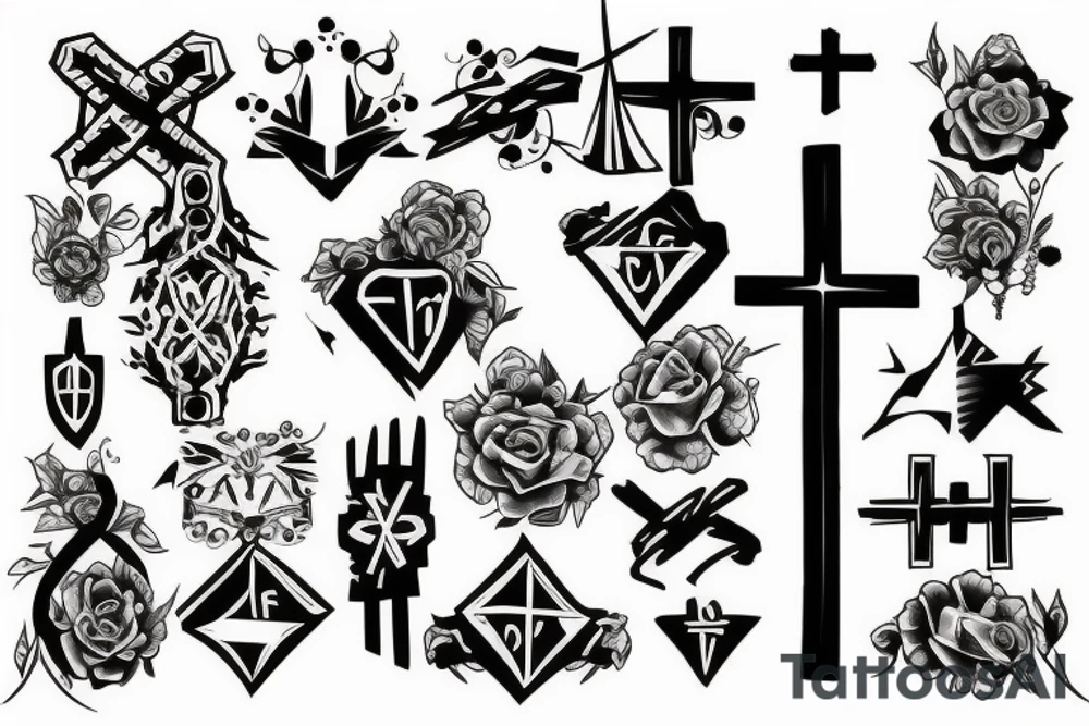 Cross tattoo idea