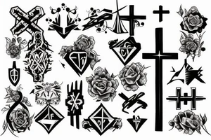 Cross tattoo idea
