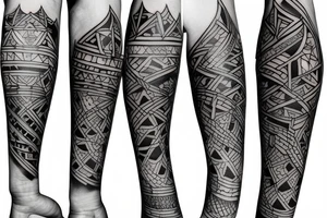 medium size on arm tattoo idea