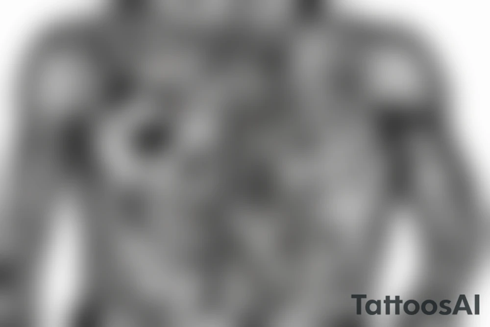 skeleton dressed with a hood tattoo idea