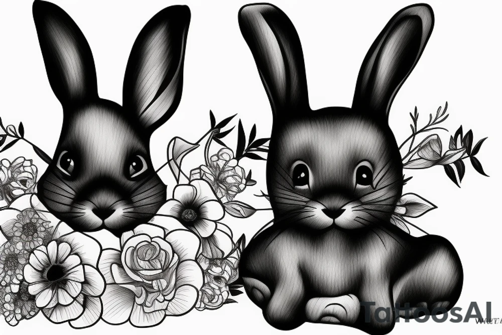 Play boy bunny tattoo idea
