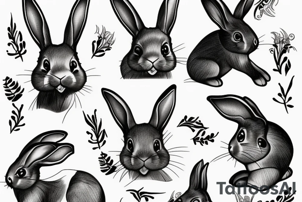 Play boy bunny tattoo idea
