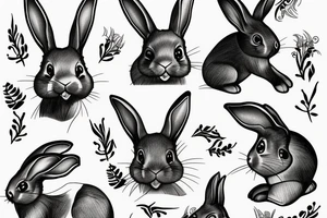Play boy bunny tattoo idea