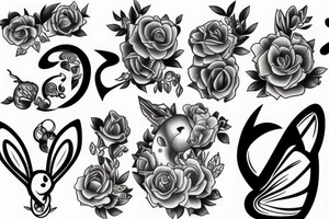 Play boy tattoo idea