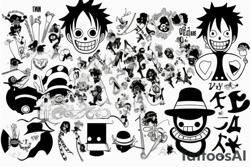 One Piece tattoo idea