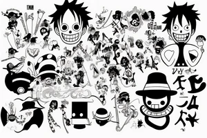One Piece tattoo idea