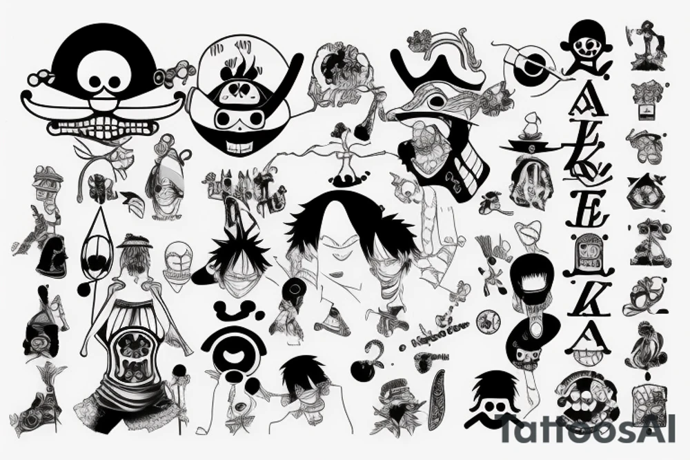 One Piece tattoo idea