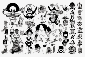 One Piece tattoo idea