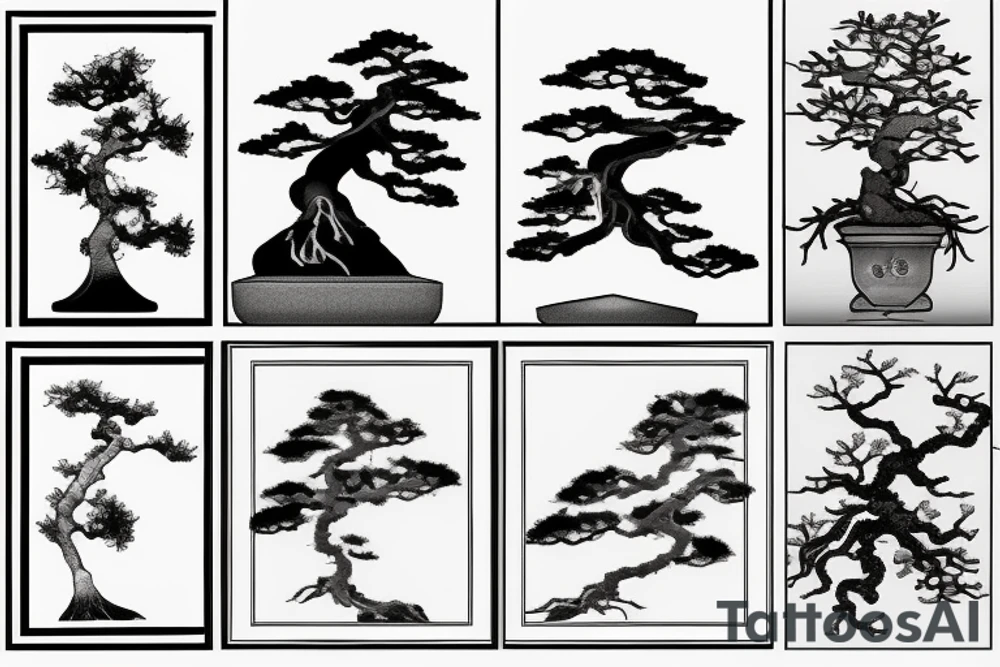 Bonsai tattoo idea