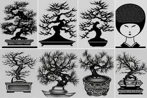 Bonsai tattoo idea
