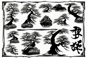 Bonsai ronin tattoo idea