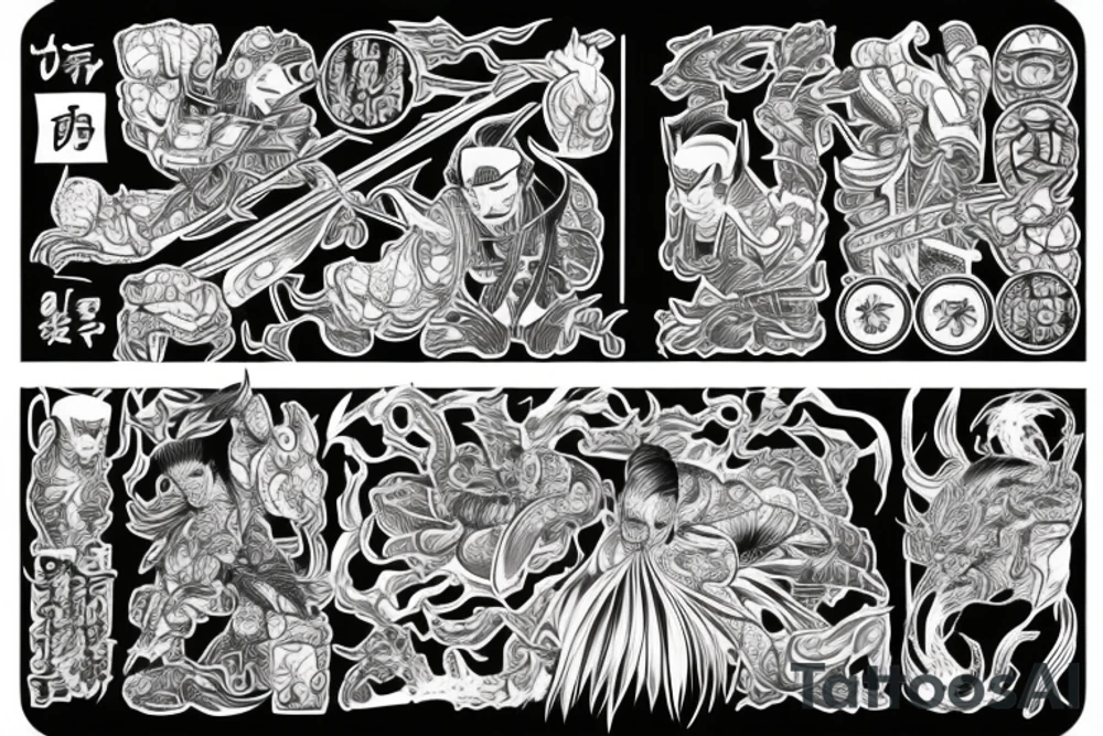ronin tattoo idea