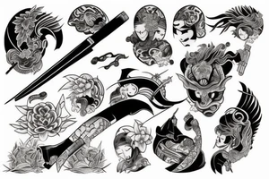 ronin tattoo idea