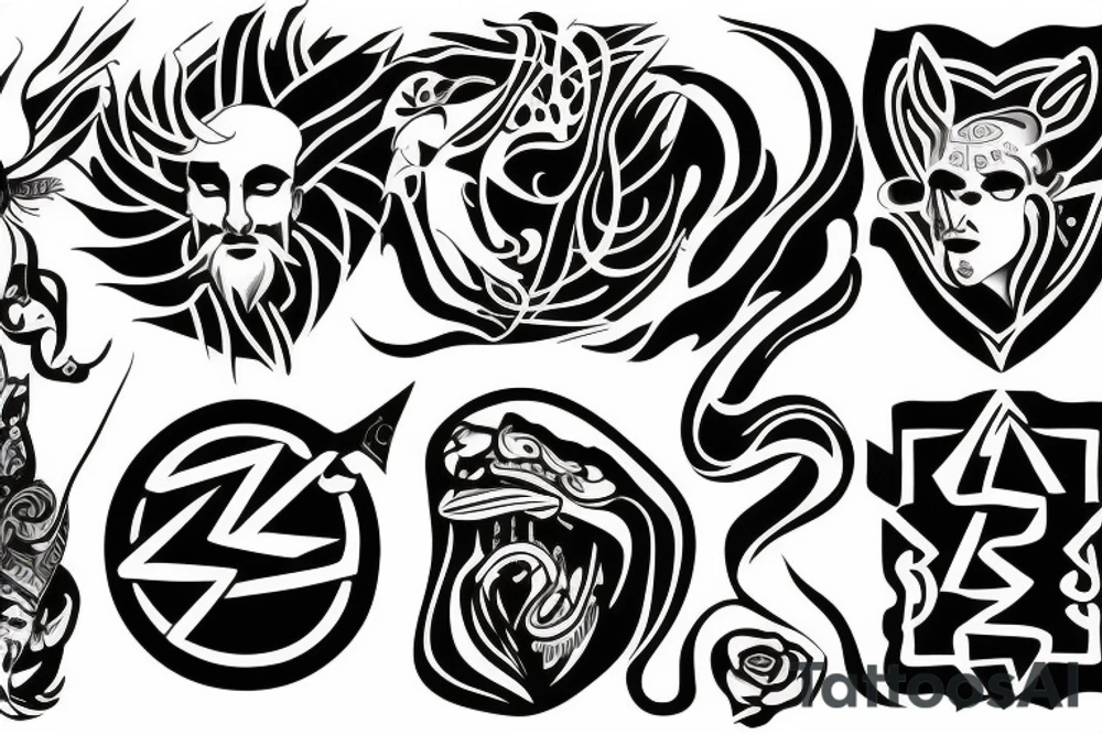 God zues tattoo idea
