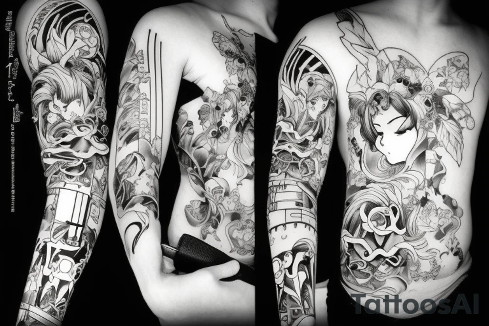 Anime tattoo idea