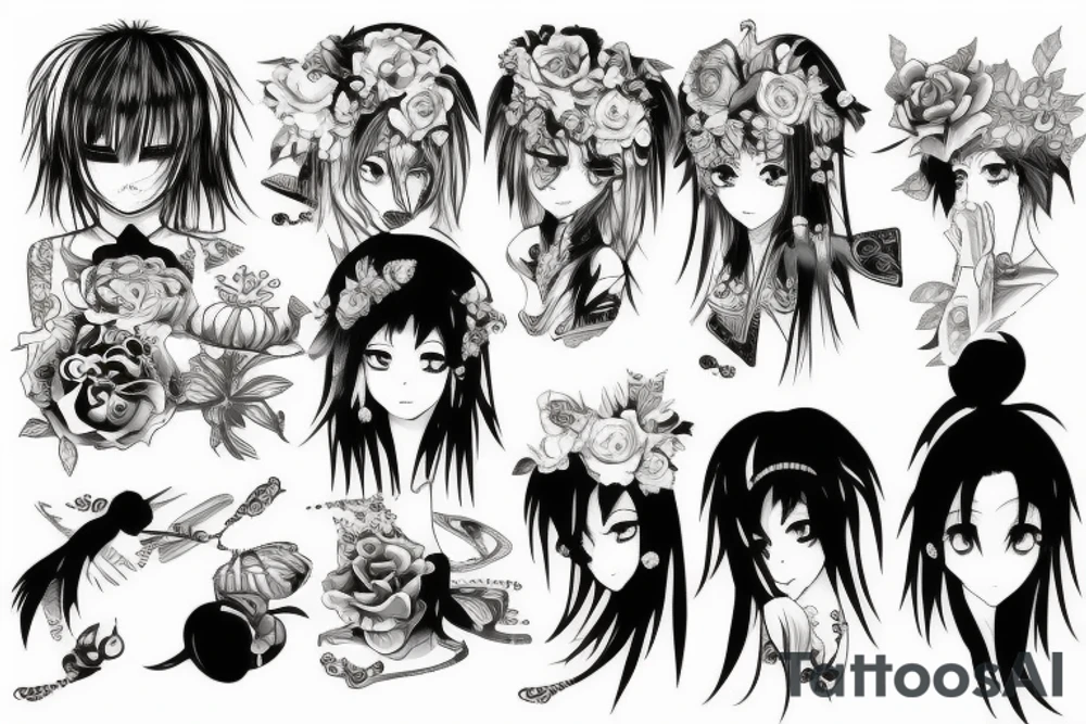 Anime tattoo idea