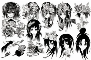 Anime tattoo idea