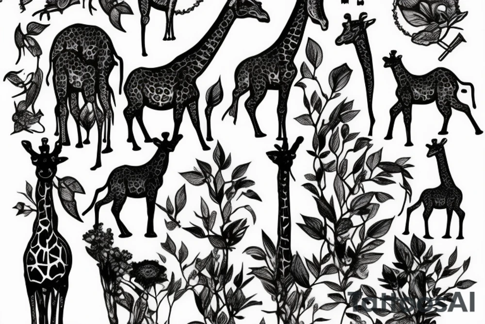 Giraffe, the last of us tattoo idea