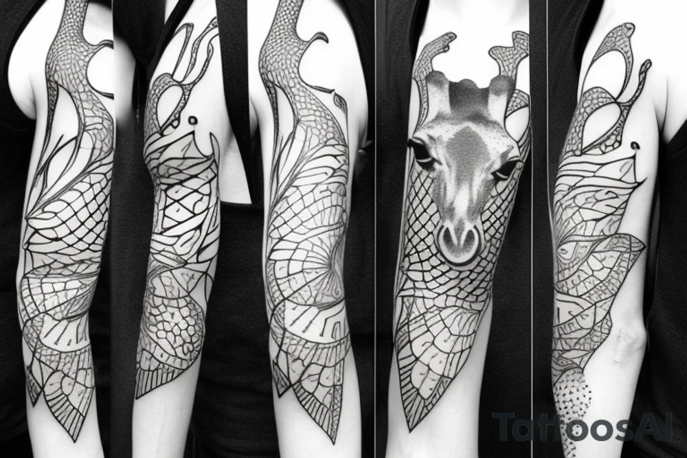 Giraffe, last human tattoo idea