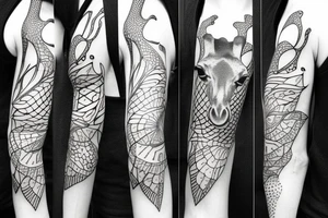 Giraffe, last human tattoo idea